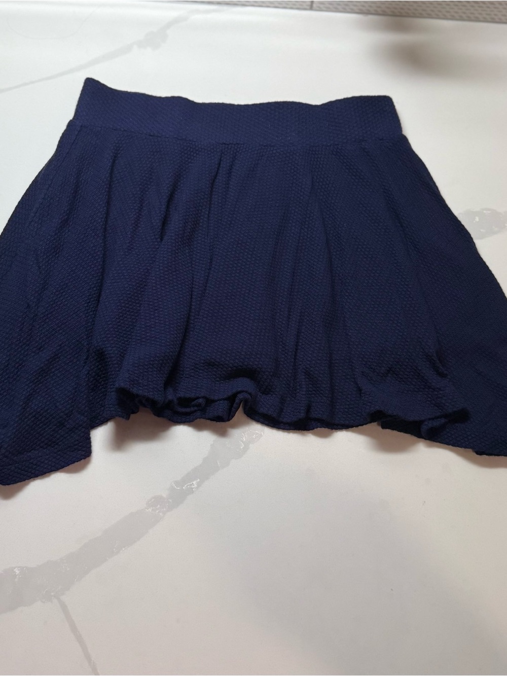 Ella Moss Navy Girls' Flared Skirt
